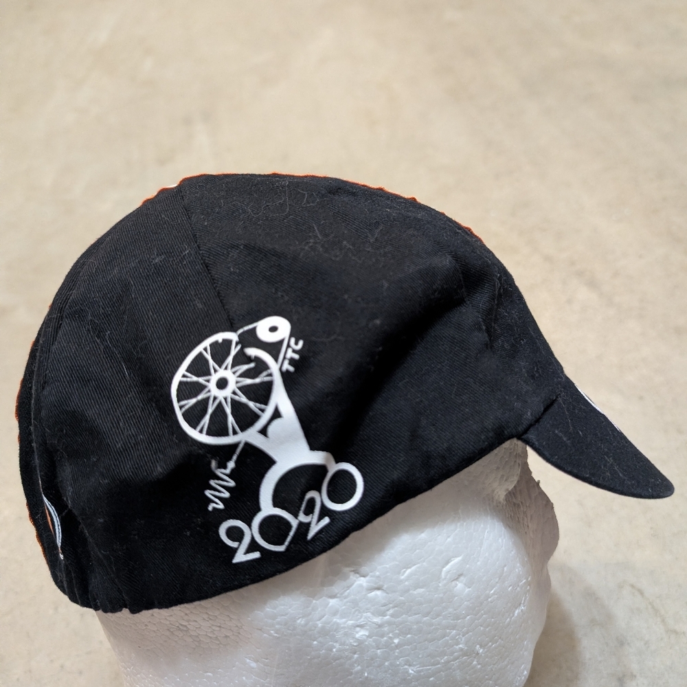 Cycling Cap 2020 Seattle Fuel Coffee Balck Orange - Picture 5 of 7